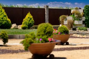 finca zaragoza con jardin